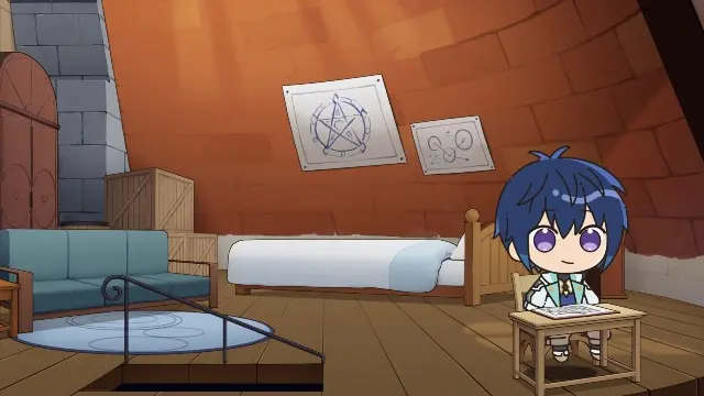 Белый маг-изгнанник: Мини-аниме